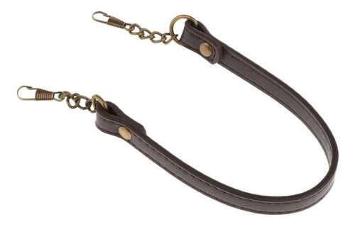 2xshort Bag Strap Reemplazo De Cuero Pu Asa De Bolso De Mano