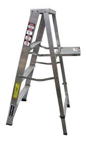 Escalera En Aluminio Tipo Tijera 4 Tramos Standard