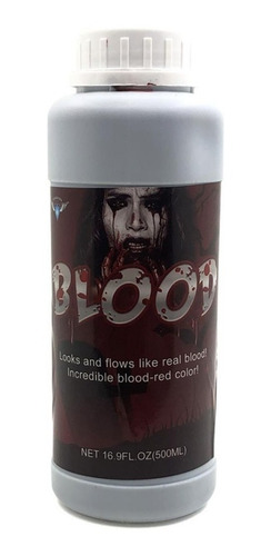 Sangre Artificial Halloween Disfraces 500ml