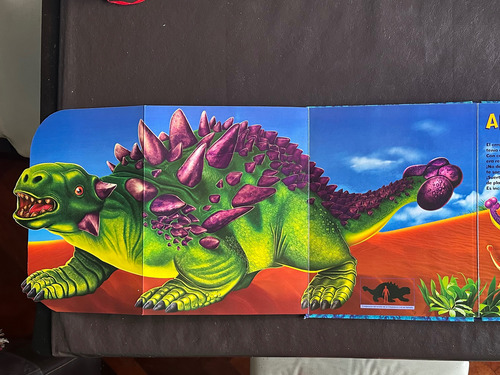 Dinosaurios Raros E Increíble Súper Desplegable Usado