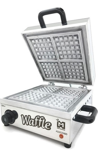 Máquina De Waffles Profissional - Gw-4 - 127v - Inovamaq