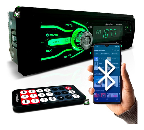 Som Automotivo Rádio Mp3 Universal Carro Usb Sd Bluetooth