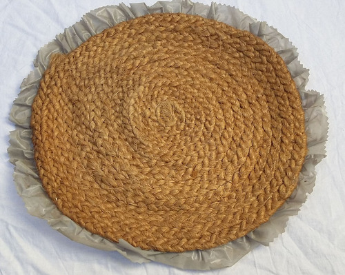 Centro Posafuente De Hilo Sisal 34cm