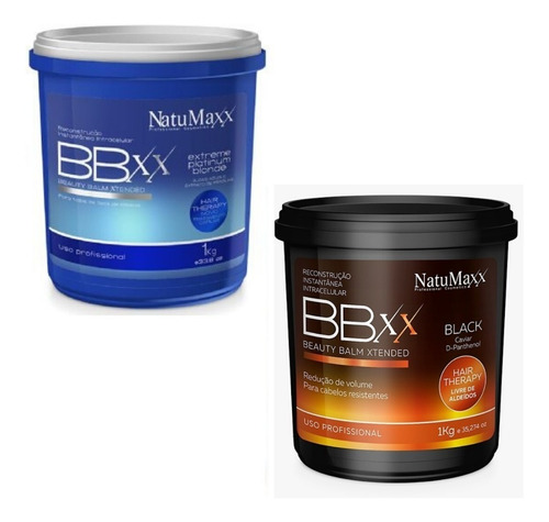 4 Btx Naumaxx (1 Platinum + 3 Bbxx Black) 1 Kg Cada