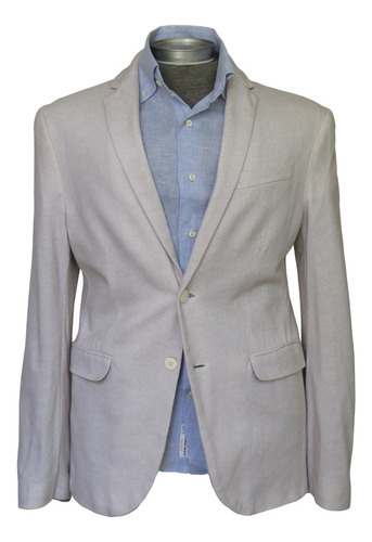 Blazer Zara Man Algodón Verano Nuevo