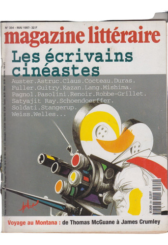 Magazine Litteraire Dossier Escritores Cineastas Francia 97