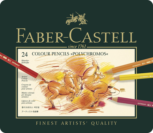 Faber-castel Juego De Lápices De Colores (24 Piezas)