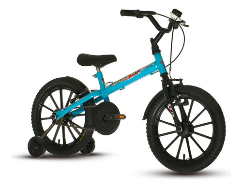 Bicicleta Infantil Aro 16 Hulk Menino Ktx Cor Azul-celeste