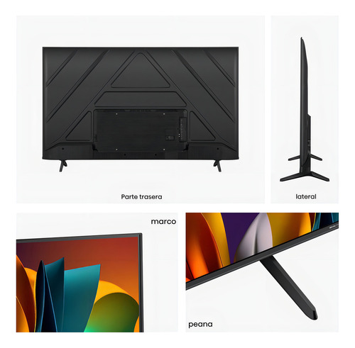 Pantalla 55 Vidaa, Hisense, 55a6nv, Smart Tv