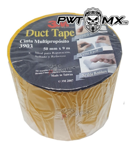 Cinta Duct Tape Multiproposito 3903 3m 9 Mts X 48 Mm