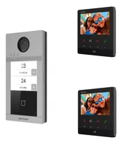 Comprar Video Portero Ip Wifi 2 Apartamentos Hikvision Monitor 4.3