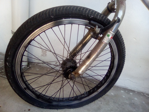 Bicicleta Bmx Rodado 20 Cromada