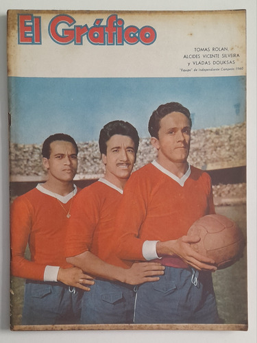 Revista El Grafico 2155 Lamina Independiente Campeon 1960