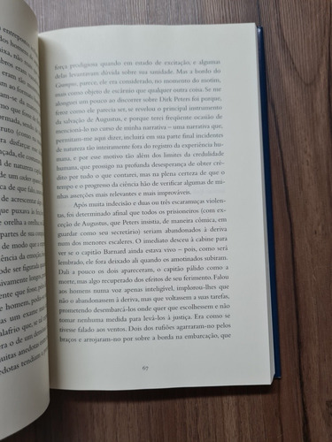 A Narrativa De A. Gordon Pym Edgar Allan Poe Cosacnaify (Usado)
