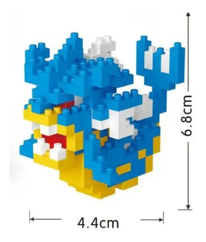 Figuras Pokemon Coleccionables Para Armar, Nanoblocks #6