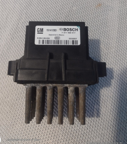 Resistencia Del Motor Soplador De Chevrolet Silverado.