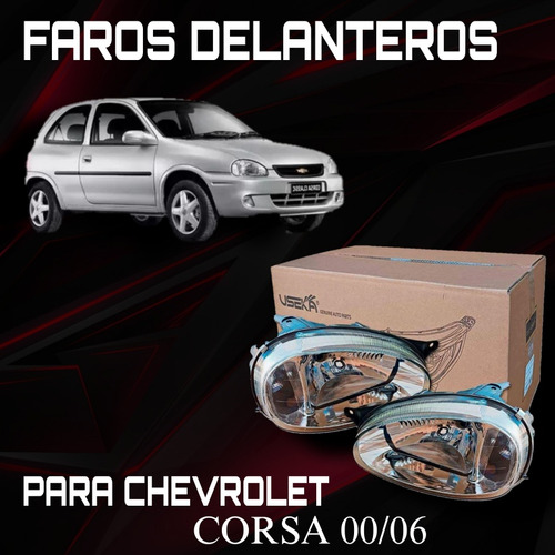 Faros Delanteros Chevrolet Corsa 00/06