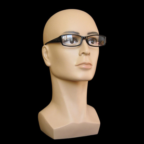 Cabeza De Maniquí Modelo Para Exposición De Pelucas /