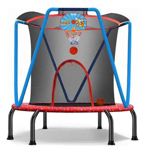 Trampolín De Diseño Sin Brecha De Zupapa Para Niños Pequeños