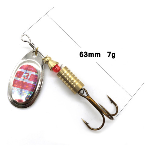 Set De Redes De Pesca Con Señuelo: Cebos Metálicos Ligeros Y