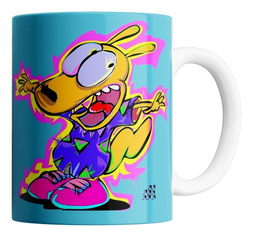 Taza De Cerámica - La Vida Moderna De Rocko (varios Modelos)