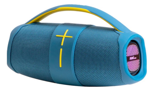Bocina Portátil Fussion Isp-2x4004 2x4 20w Rms End Color Azul
