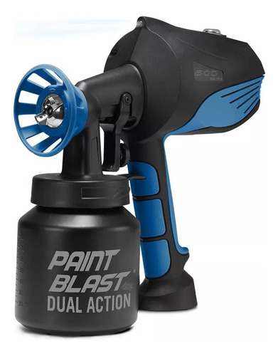 Pistola Para Pintar Máquina Portátil Paint Blast Dual 600w