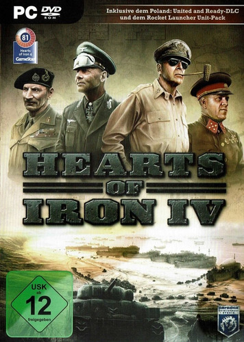 Hearts Of Iron Iv 4 Pc Español Original