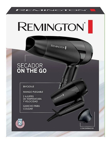Combo Remington Planchita S1305 Style + Secador D1500 2000w