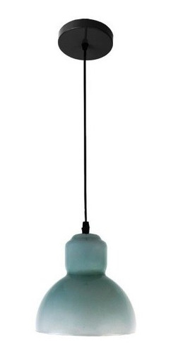 Lampara Colgante 60w E27  Bell Glass Color Plata Pierrot