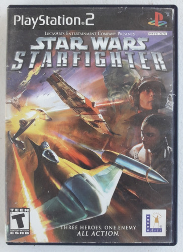 Videojuego Playstation 2 Ps2 Star Wars Starfighter
