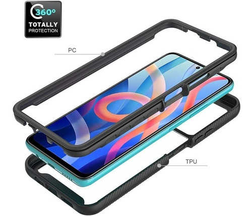 Imagen 2 de 7 de Case Protector Redmi Note 11 Pro Plus 5g - Anti Impacto