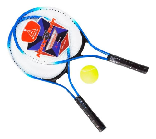 Raquetas Tennis Par Squash Pelota Estuche Padel Aprendizaje