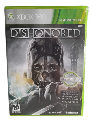 Dishonored Xbox 360 - Cd Físico Sellado - Mastermarket