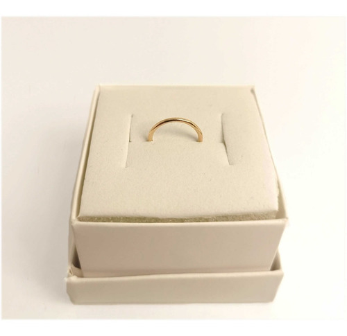 Imagen 3 de 3 de Aro Argollita Para Nariz De Oro 18k 10mm 0,4gr