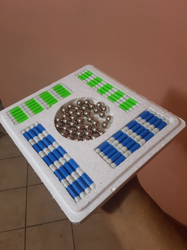 2 X Juego Imanes Construcción Didáctico 118, Magnetic + Envi