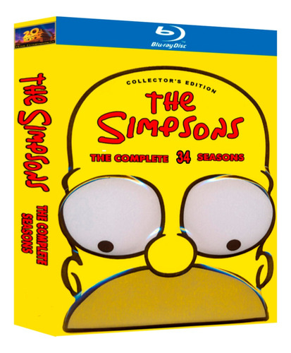 Los Simpsons Serie Bluray (32 Temporadas Completas)