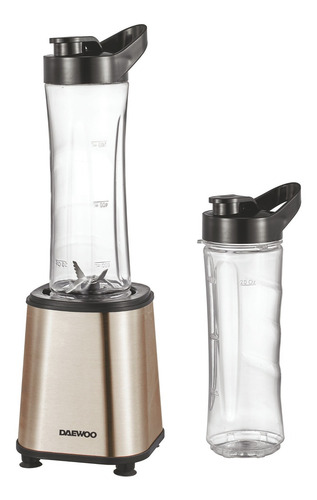 Imagen 2 de 2 de Licuadora Personal Daewoo Dbl-822 Con 2 Vasos Deportivos 600ml 220-240v