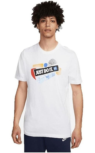 Remera Nike M Nsw White De Hombre - Dr8036-100 Energy