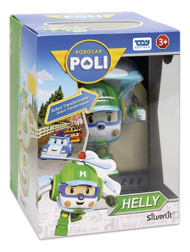 Robot Transformador Helly Robocar Poli 4 Transformable Actio