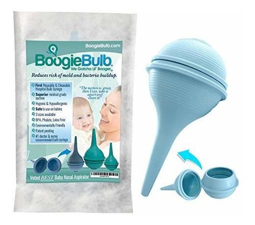 Boogiebulb - Aspirador Nasal Para Bebés Y Ventosa Para Reci