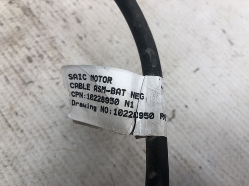 Terminal Negativo Bateria Mg Zs 1.5 Aut Mod 20-22 (Usado)