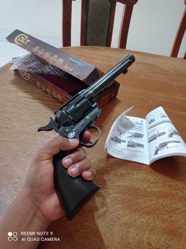 Revólver De Aire (co2) Colt Saa .45 + 200 Balines+3co2