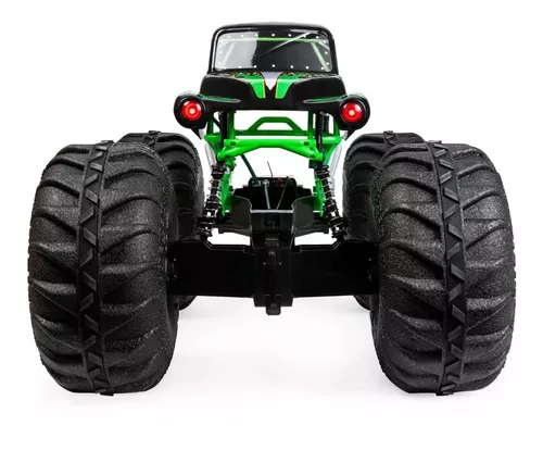 Carrinho de Controle Remoto Monster Jam Grave Digger - Brinquedos 