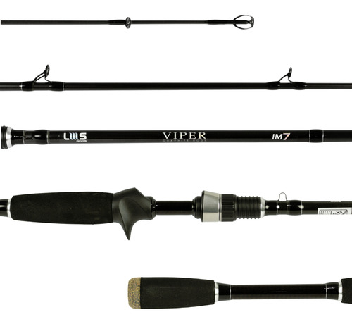Vara Carretilha Lumis Viper Cast 1,73m 4/12 Lbs 1 Parte