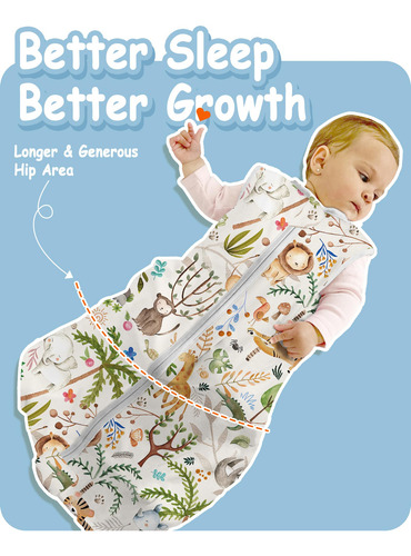 Saco De Dormir Toddler Totbasic 2t-3t-4t, Manta Portátil