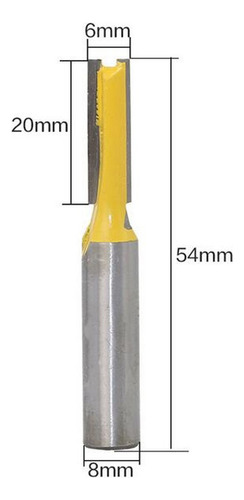 De Brocas De Enrutador De Vástago De 12 Piezas De 8 Mm De