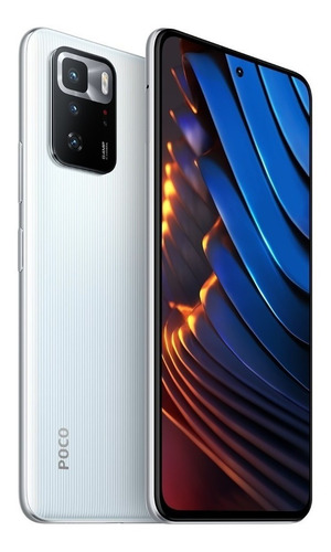 Imagen 4 de 5 de Xiaomi Pocophone Poco X3 GT Dual SIM 128 GB cloud white 8 GB RAM
