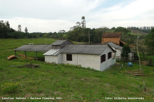 Imagem 1 de 11 de Sítio / Chácara Para Venda Em Mariana Pimentel, Estrada Do Pelami - Mariana Pimentel - Rs, 2 Dormitórios, 1 Banheiro, 1 Vaga - 1243_1-544516