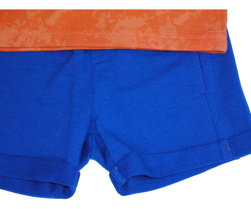 Conjunto Bebe Niño Naranja Pillin